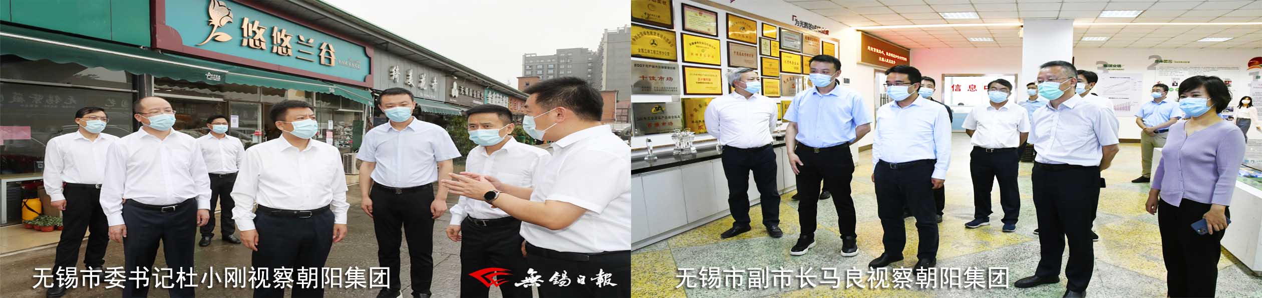 市領導視察朝陽集團